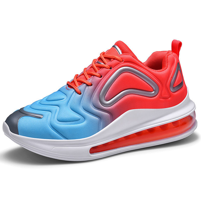 New Couple Sports Shoes, Large Size Full Palm Cushion, Shock Absorption, Breathable, Comfortable Casual Running Men's Shoes