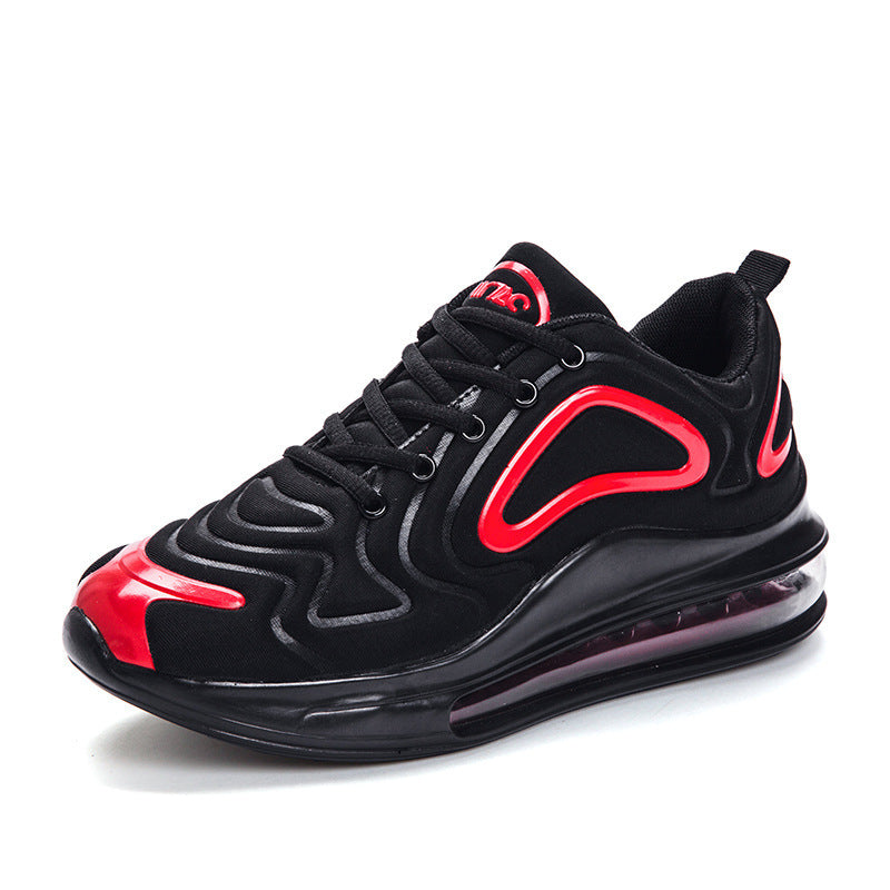 New Couple Sports Shoes, Large Size Full Palm Cushion, Shock Absorption, Breathable, Comfortable Casual Running Men's Shoes