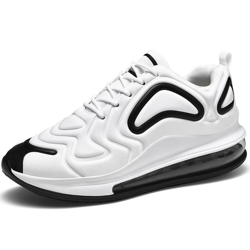 New Couple Sports Shoes, Large Size Full Palm Cushion, Shock Absorption, Breathable, Comfortable Casual Running Men's Shoes