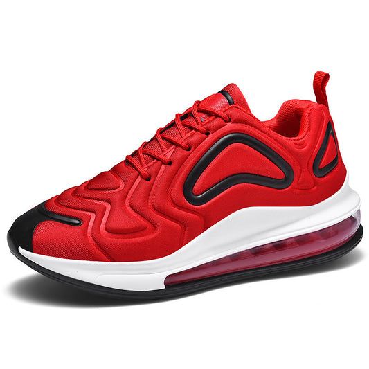 New Couple Sports Shoes, Large Size Full Palm Cushion, Shock Absorption, Breathable, Comfortable Casual Running Men's Shoes