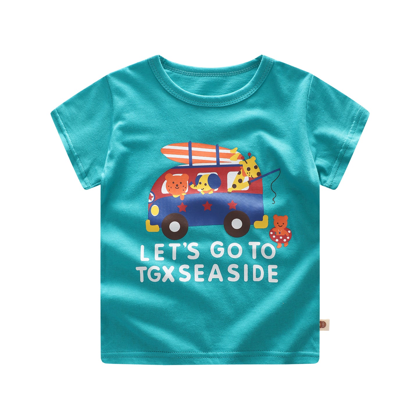 Children's Summer New Boy Short-sleeved T-shirt