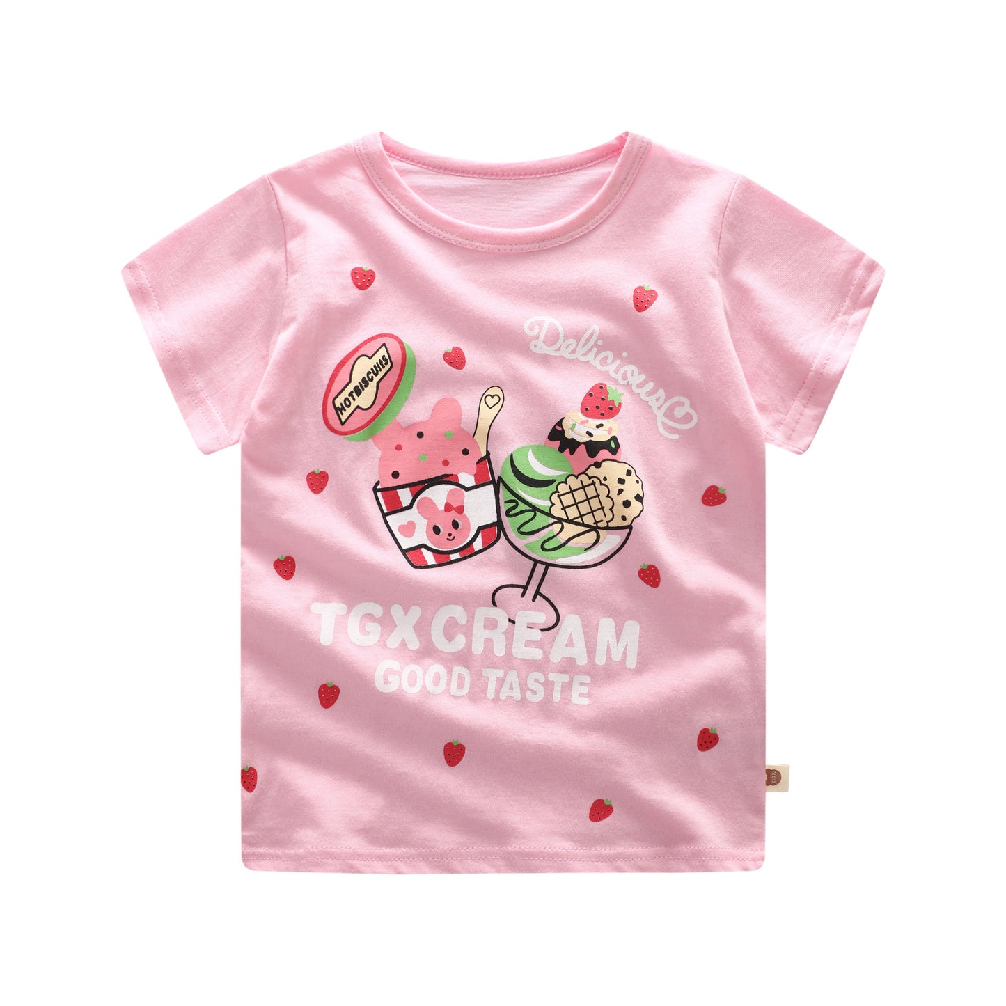 Children's Summer New Boy Short-sleeved T-shirt