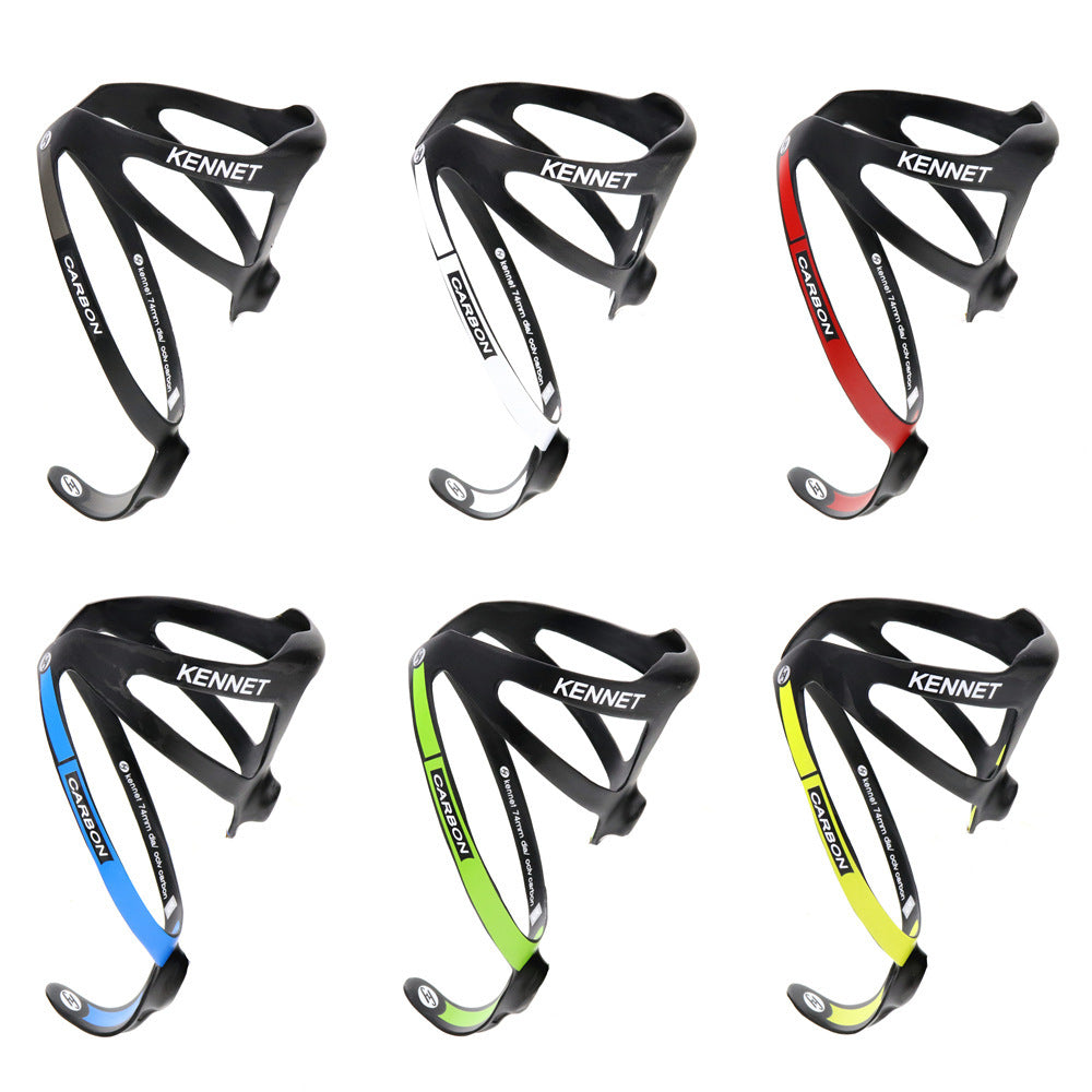 Porte Bouteille En Fibre De Carbone XXX Super Leger 2 Pieces, Accessoires De Velo Avec Emballage, Finition Mate, 6 Couleurs