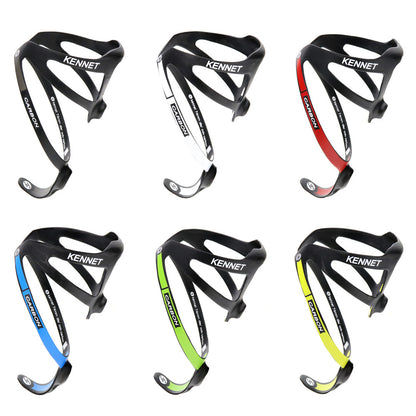 Porte Bouteille En Fibre De Carbone XXX Super Leger 2 Pieces, Accessoires De Velo Avec Emballage, Finition Mate, 6 Couleurs