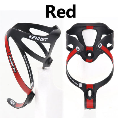 Porte Bouteille En Fibre De Carbone XXX Super Leger 2 Pieces, Accessoires De Velo Avec Emballage, Finition Mate, 6 Couleurs