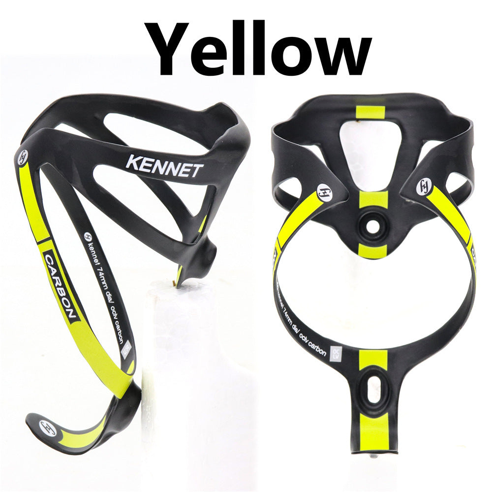 Porte Bouteille En Fibre De Carbone XXX Super Leger 2 Pieces, Accessoires De Velo Avec Emballage, Finition Mate, 6 Couleurs