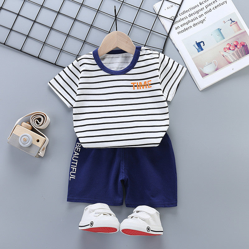 Infant Short-sleeved Outing Suit