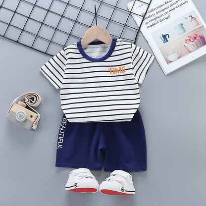 Infant Short-sleeved Outing Suit