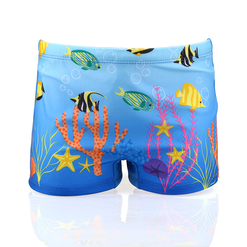 Children's Swimsuit Cute Cartoon Swimming Trunks