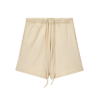 Short Terry Sweatpants Trendy Brand Loose All-Match Sports Shorts Drawstring Five Points Pants