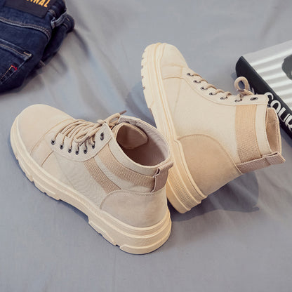 Desert Tide Shoes Breathable Canvas Men's Shoes