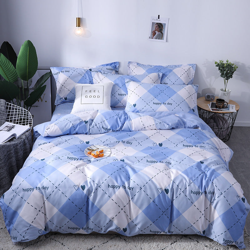 Four-piece cotton bedding with multiple specifications