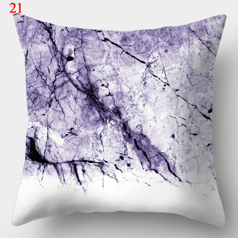 Modern Minimalist Creative Fabric Colorful Geometric Pillowcase
