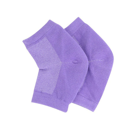 Mesh gel anti-drying heel socks heel protection socks socks men and women after socks socks breathable sweat spot
