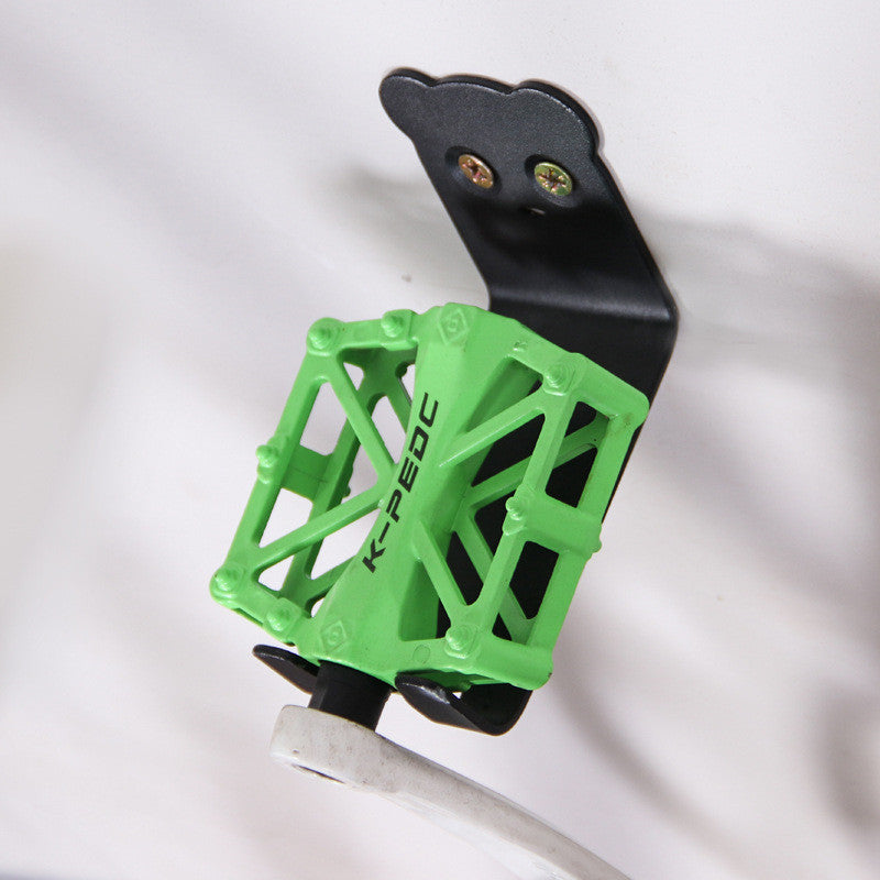 Bicycle parking wall storage rack storage buckle