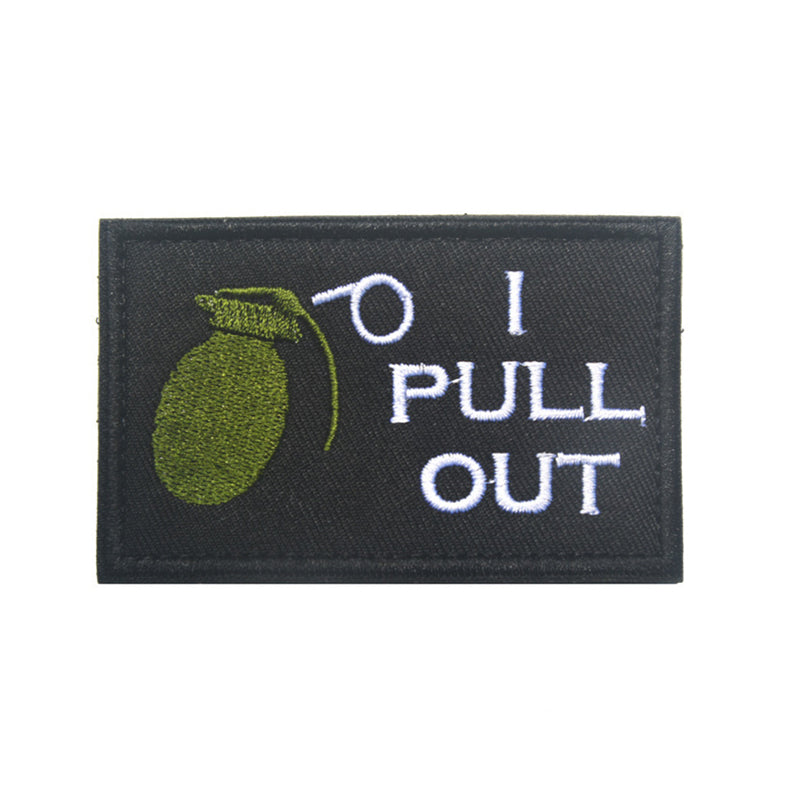 3D embroidery patch tactical military patch sticker
