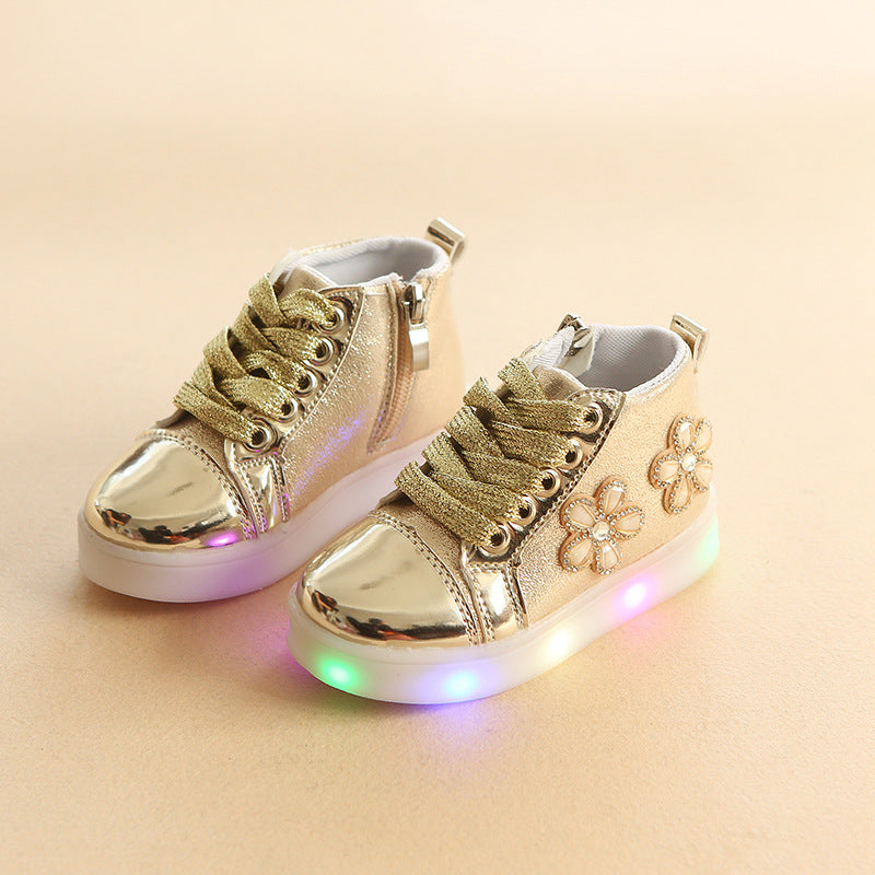 Fashion casual light-up shoes