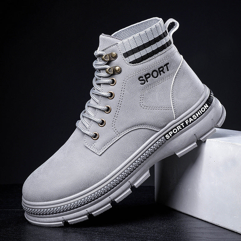 Plush Martin boots