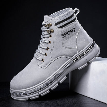Plush Martin boots