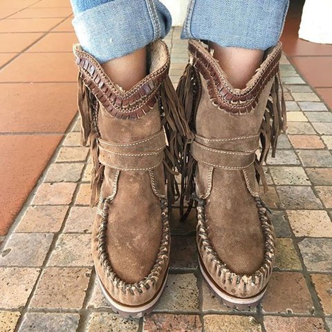 Tassel fashion new short boots