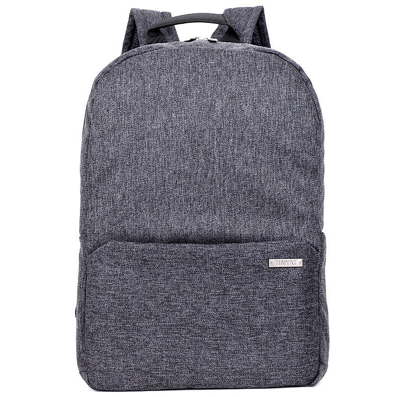 Men's simple casual backpack