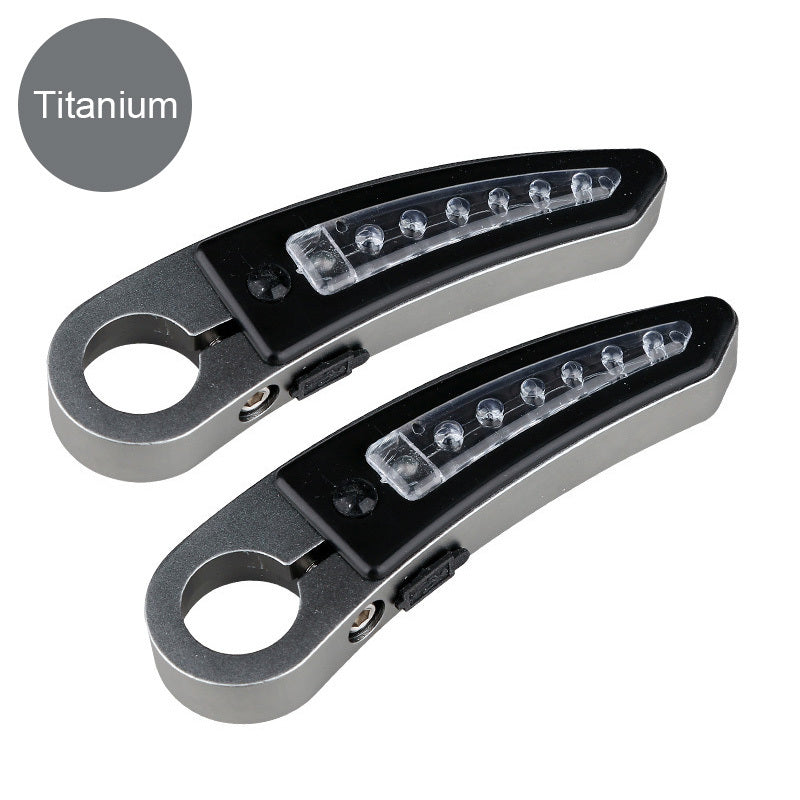 Bicycle rubber handle sleeve charging with lamp handle