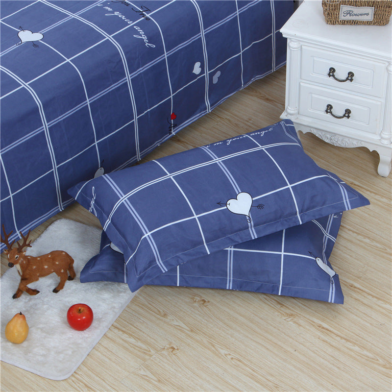 Brushed double pillowcase