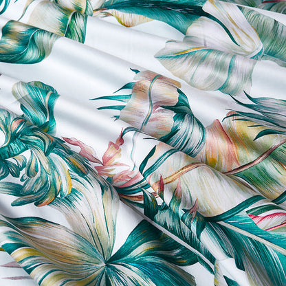 60s long-staple cotton plant four-piece set