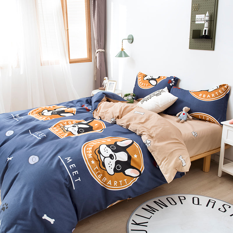 Four-piece bed