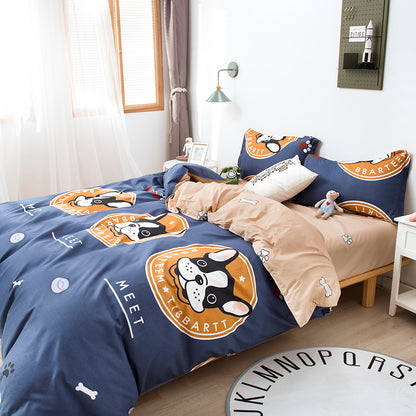 Four-piece bed