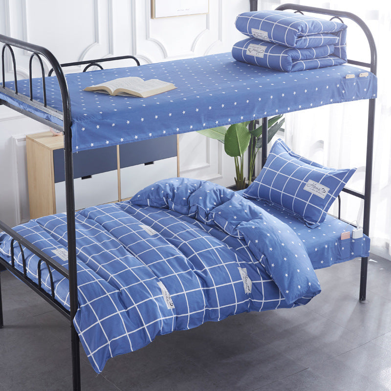Student dormitory cotton non-slip three-piece suit