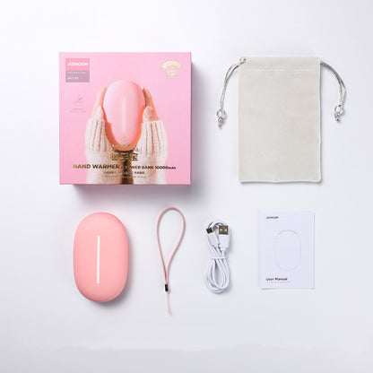 Mini Power Bank Hand Warmer Two-In-One Heating In Winter