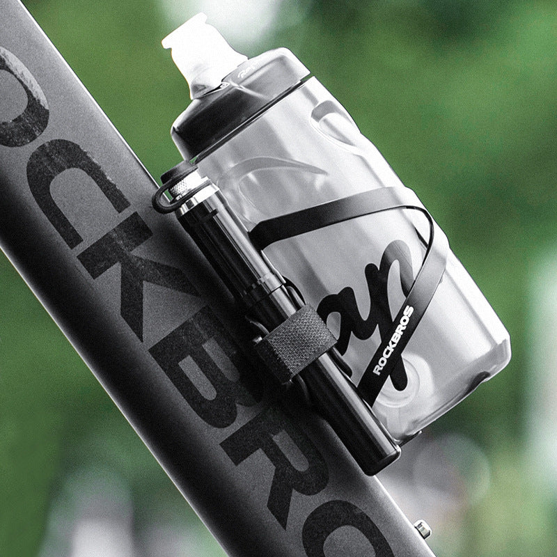 Mini high pressure bicycle pump