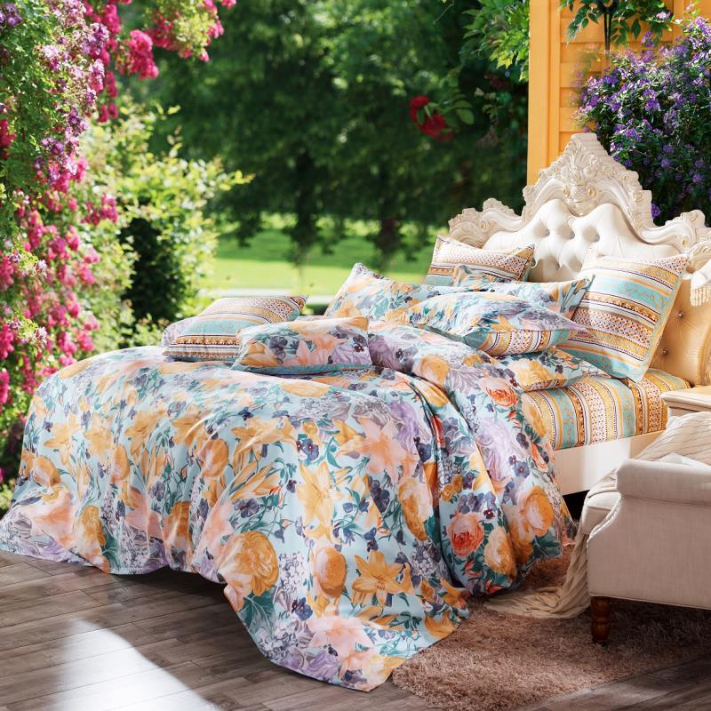 Four-piece cotton bedding with multiple specifications