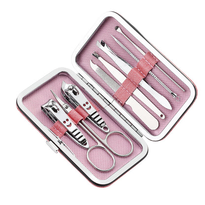 8-piece nail clippers manicure set