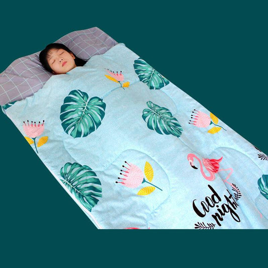 Adult indoor single summer thin sleeping bag