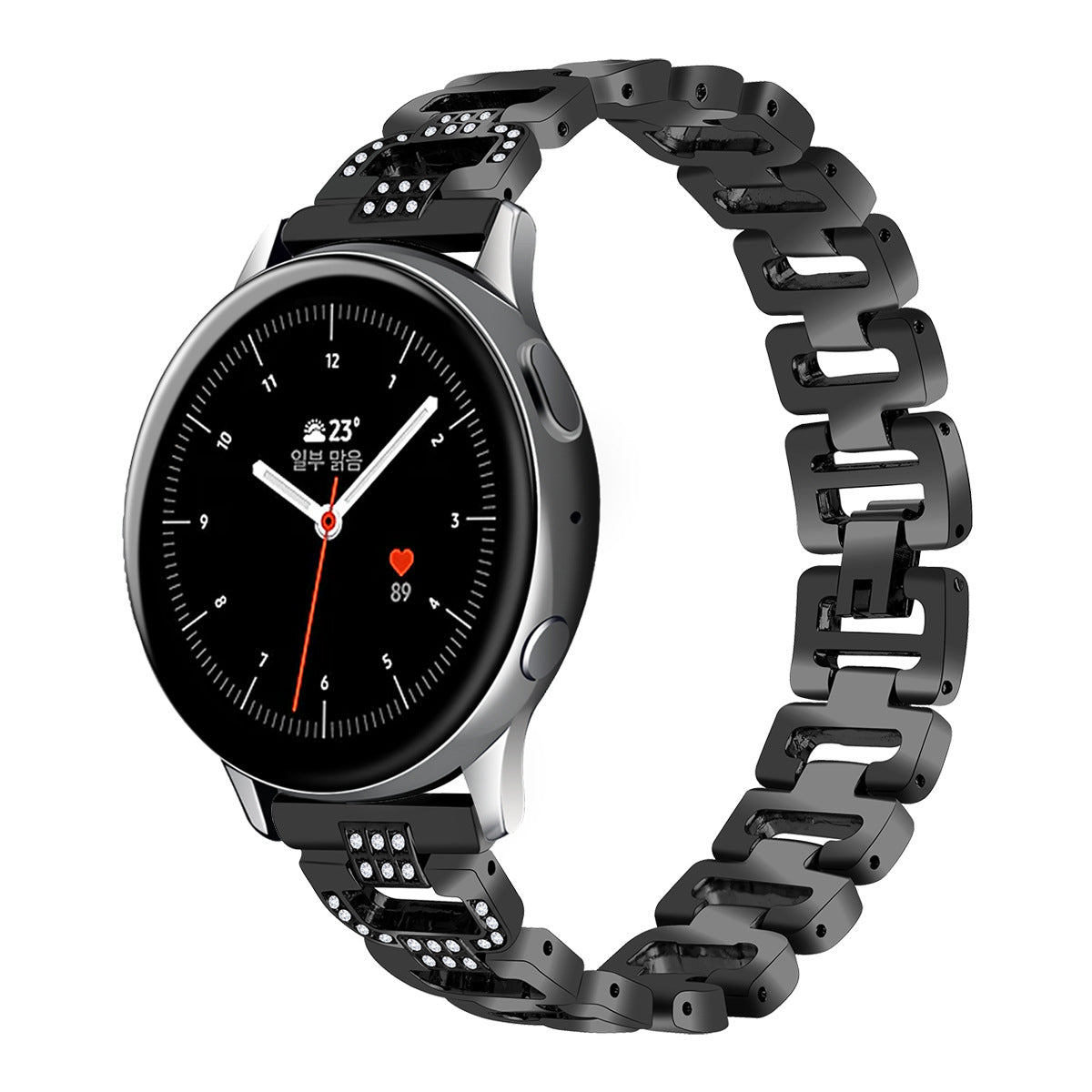 Diamond D-shaped strap