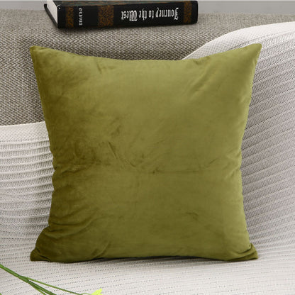Velvet Solid Color Super Soft Sofa Cushion Children's Room Decoration