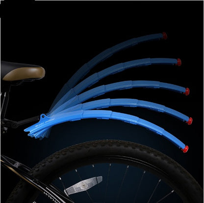 West rider bicycle fender mountain bike road bike mud tile folding universal telescopic fender riding equipmen