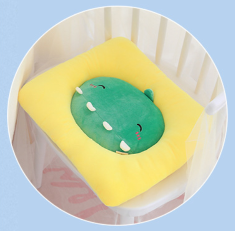 Round flower cushion