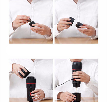 Outdoor Portable Capsule Coffee Machine