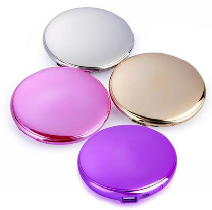 New fashion beauty makeup mirror power bank
