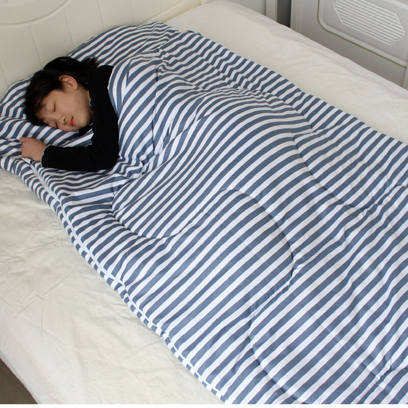 Adult indoor single summer thin sleeping bag