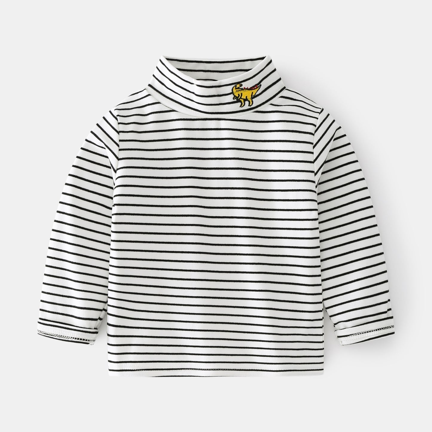 Children's Bottoming Shirt Striped Non-hooded Boy Long-sleeved Senior Casual Shirt