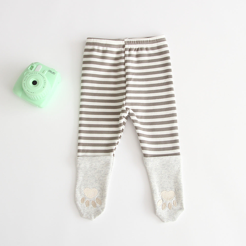 Infant Korean Style One-piece Long Leggings