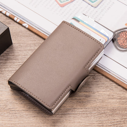 RFID aluminum alloy credit card box