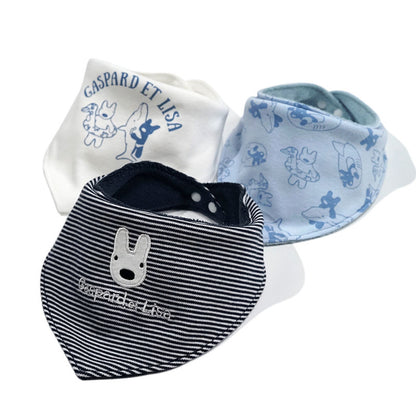 Casper and Lisa Children's Newborn Triangle Scarf