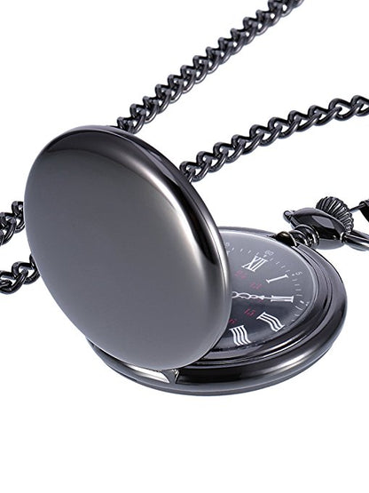 Manual Pocket Watch Student Quartz Necklace Pocket Watch Double