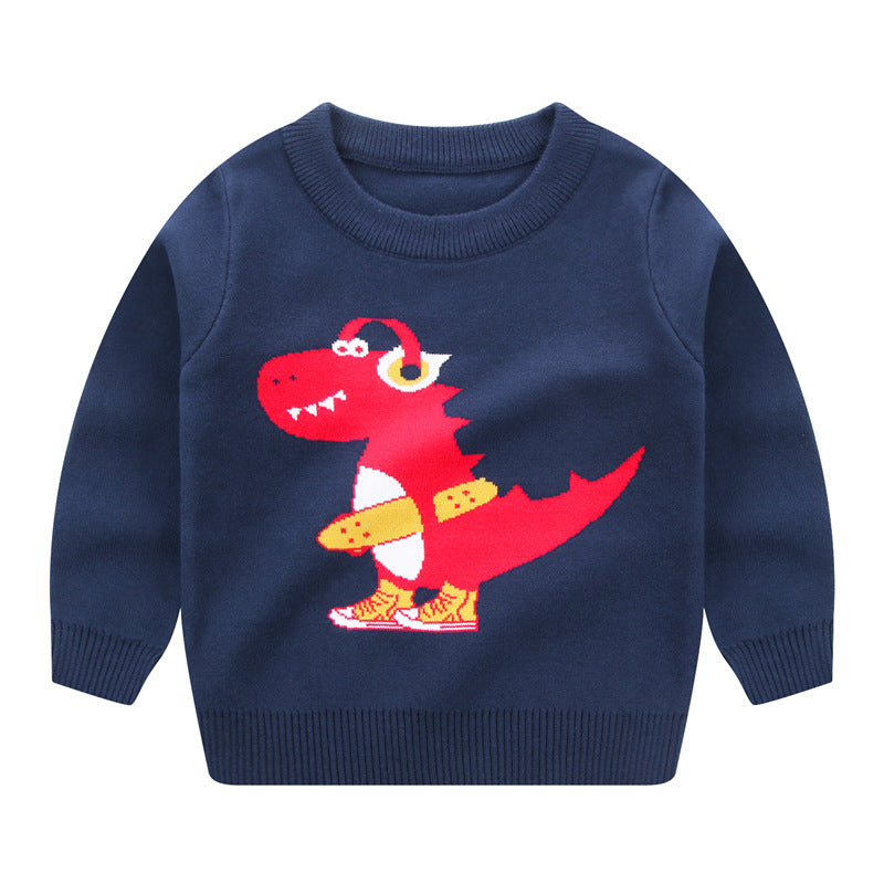 Double layer sweater cotton warm sweater