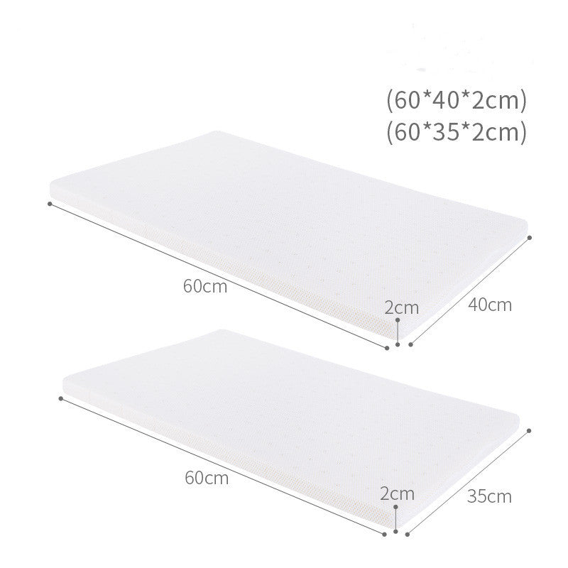 Natural latex pillow heightening pad